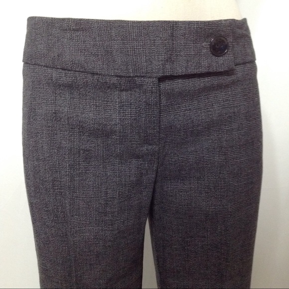 David Loren Gray Plaid Trouser Slacks - Picture 4 of 7